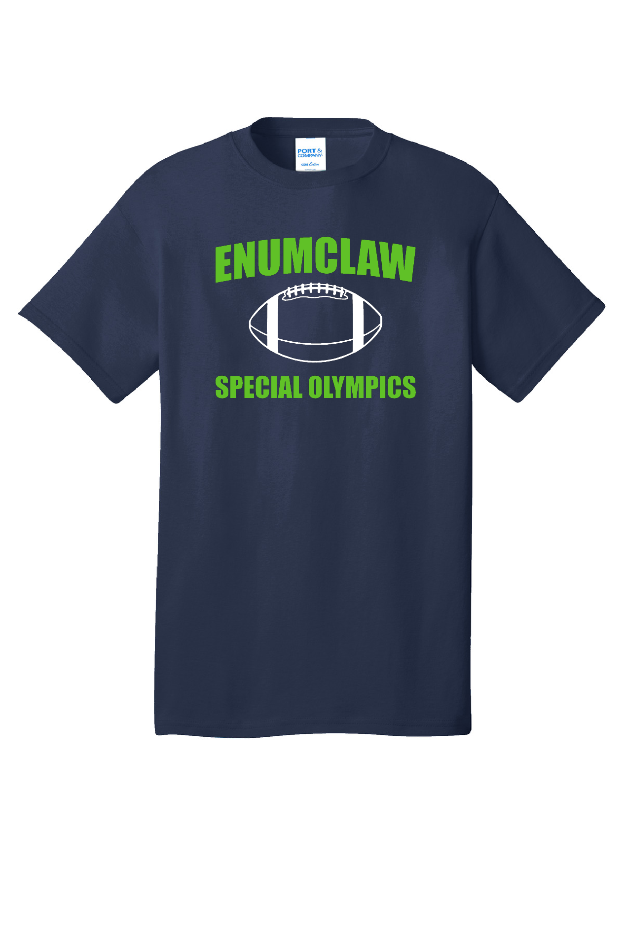 2025 Enumclaw Flag Football Port & Co™ Core Cotton Tee