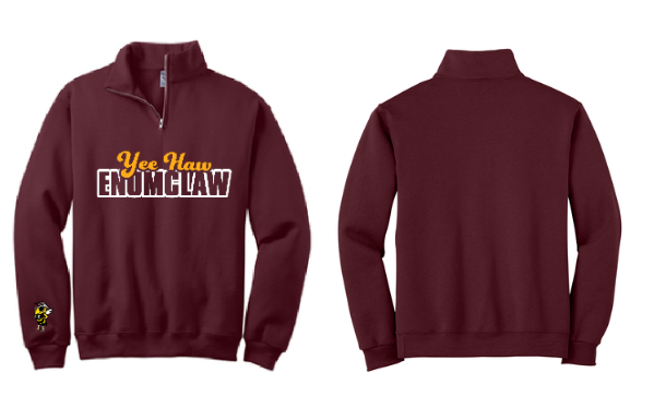 Enumclaw Cheer 1/4 Zip - Adult Sizes