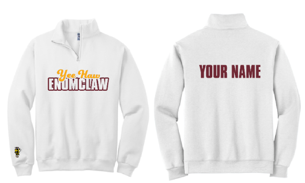 Enumclaw Cheer 1/4 Zip - Adult Sizes